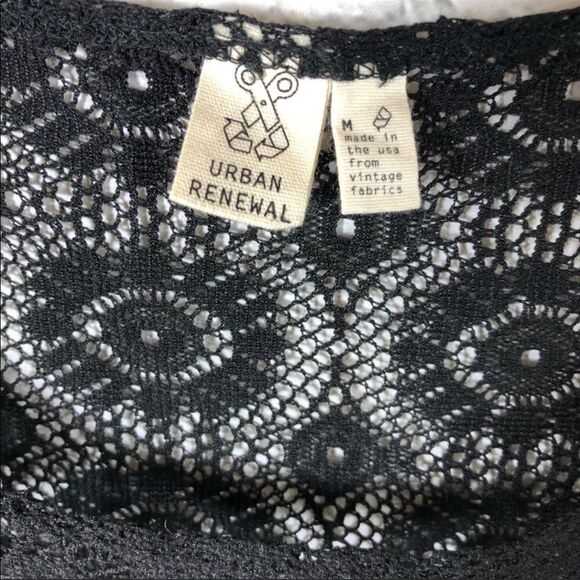 urban Renewal Floral Print Minidress w/ Lace Trim - Picture 12 of 16